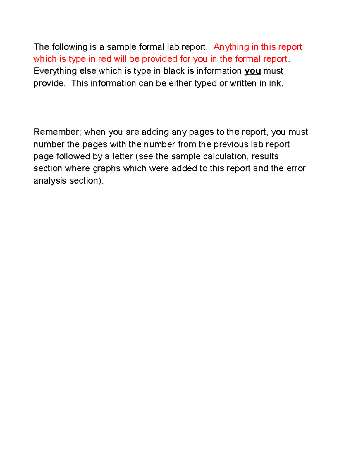 Sample lab report 7 - Prof Mark V. Brown and Stefan Kaluzienski Lab ...