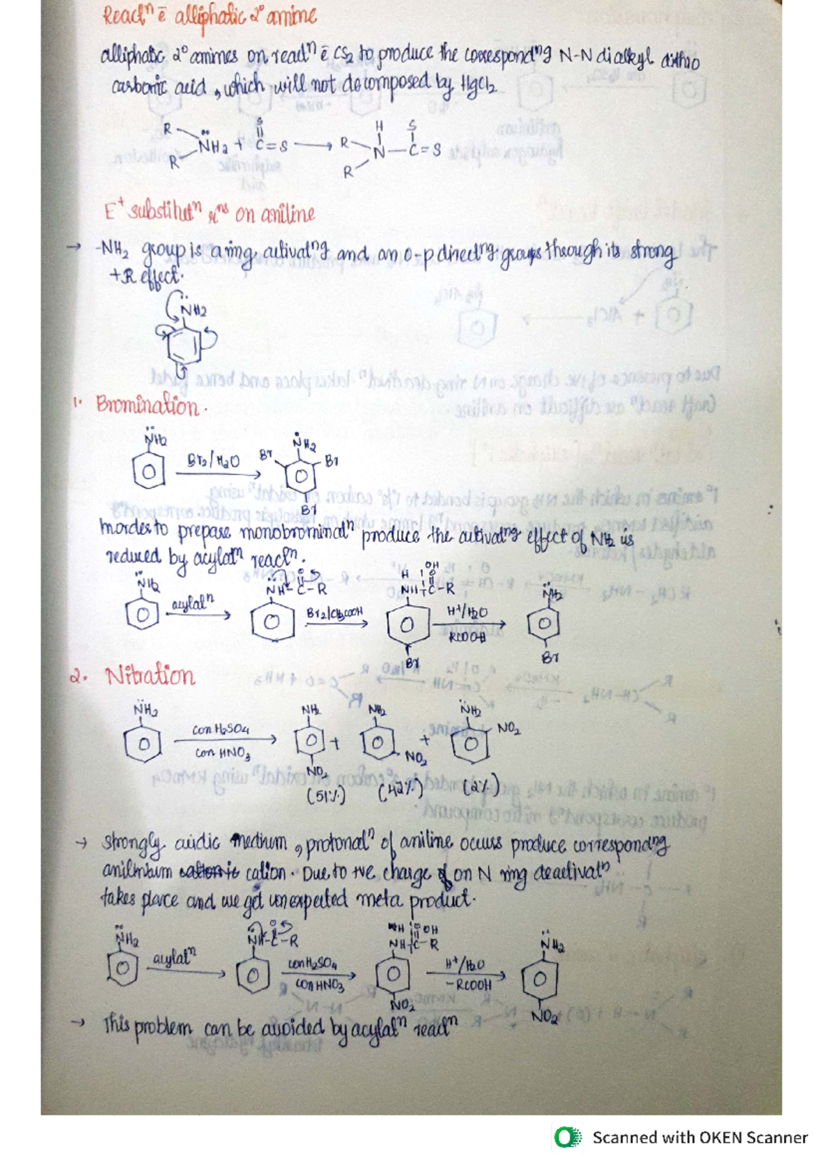 Amines part 3 - Chemistry - Studocu