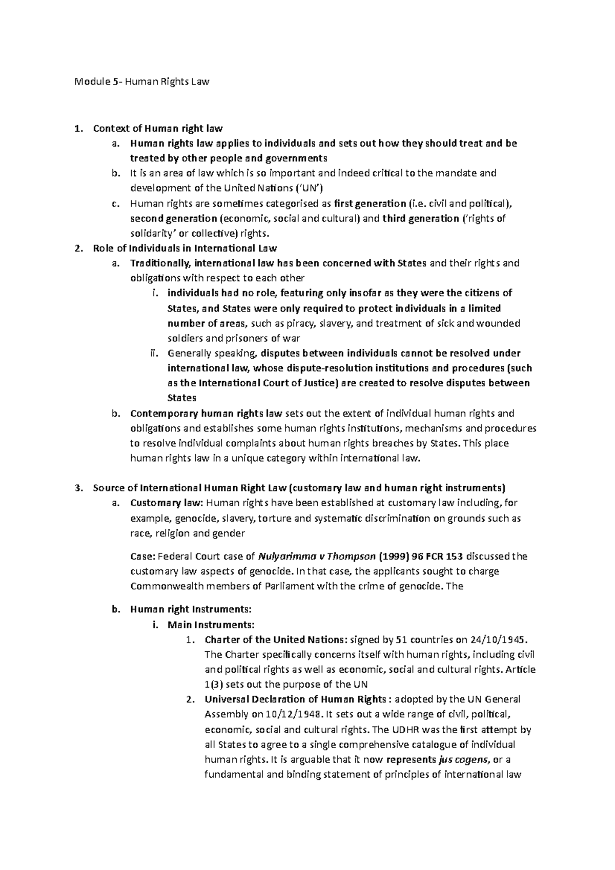 module-5-exam-notes-module-5-human-rights-law-context-of-human-right