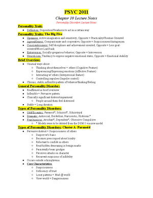 Abnormal Psychology Unit 1 - 1-1 The Field of Abnormal Psychology ...