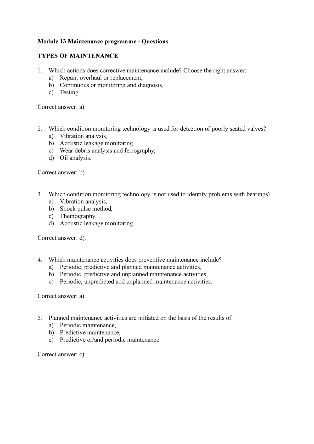 Test MCPA-Level-1-Maintenance Testking