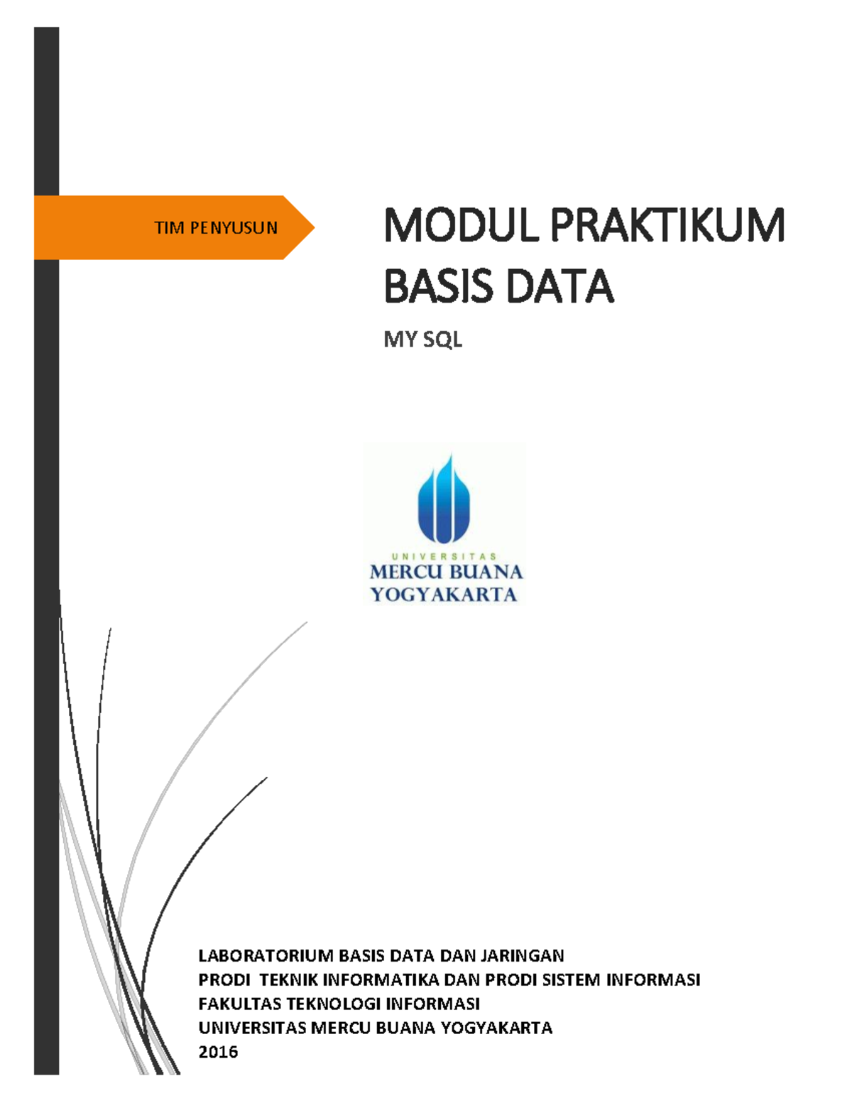 Modul Praktikum Basis DATA - TIM PENYUSUN MODUL PRAKTIKUM BASIS DATA MY ...