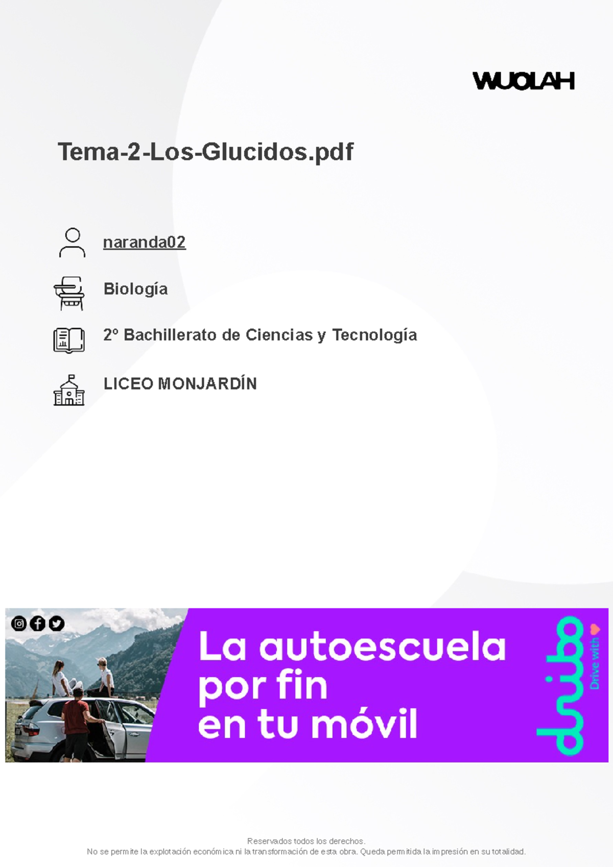 Tema-2-Los-Glucidos - copia - Tema-2-Los-Glucidos naranda Biología 2º ...