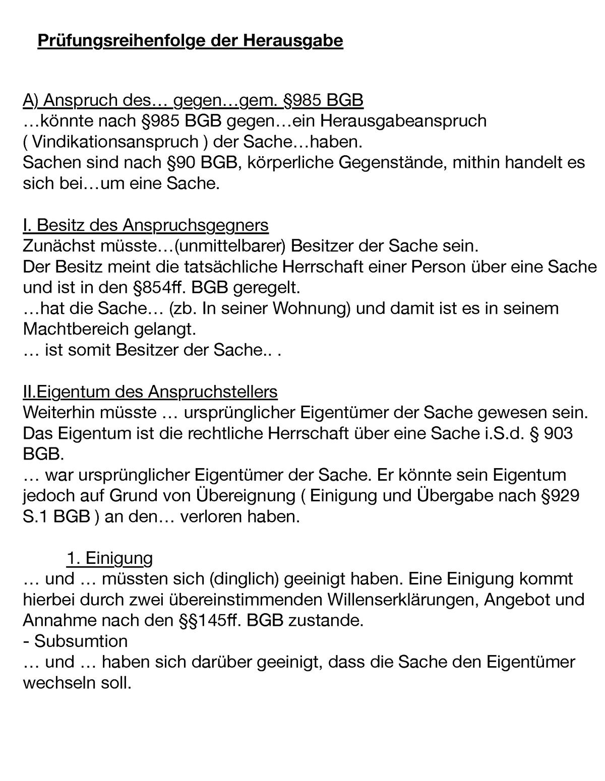 schemata-herausgabeanspruch-bgb-at-2022-pr-fungsreihenfolge-der