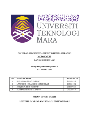 opm560 individual assignment 2