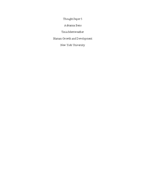 Chapter 10 - Textbook notes - Adrianna Beno Statistics for the ...