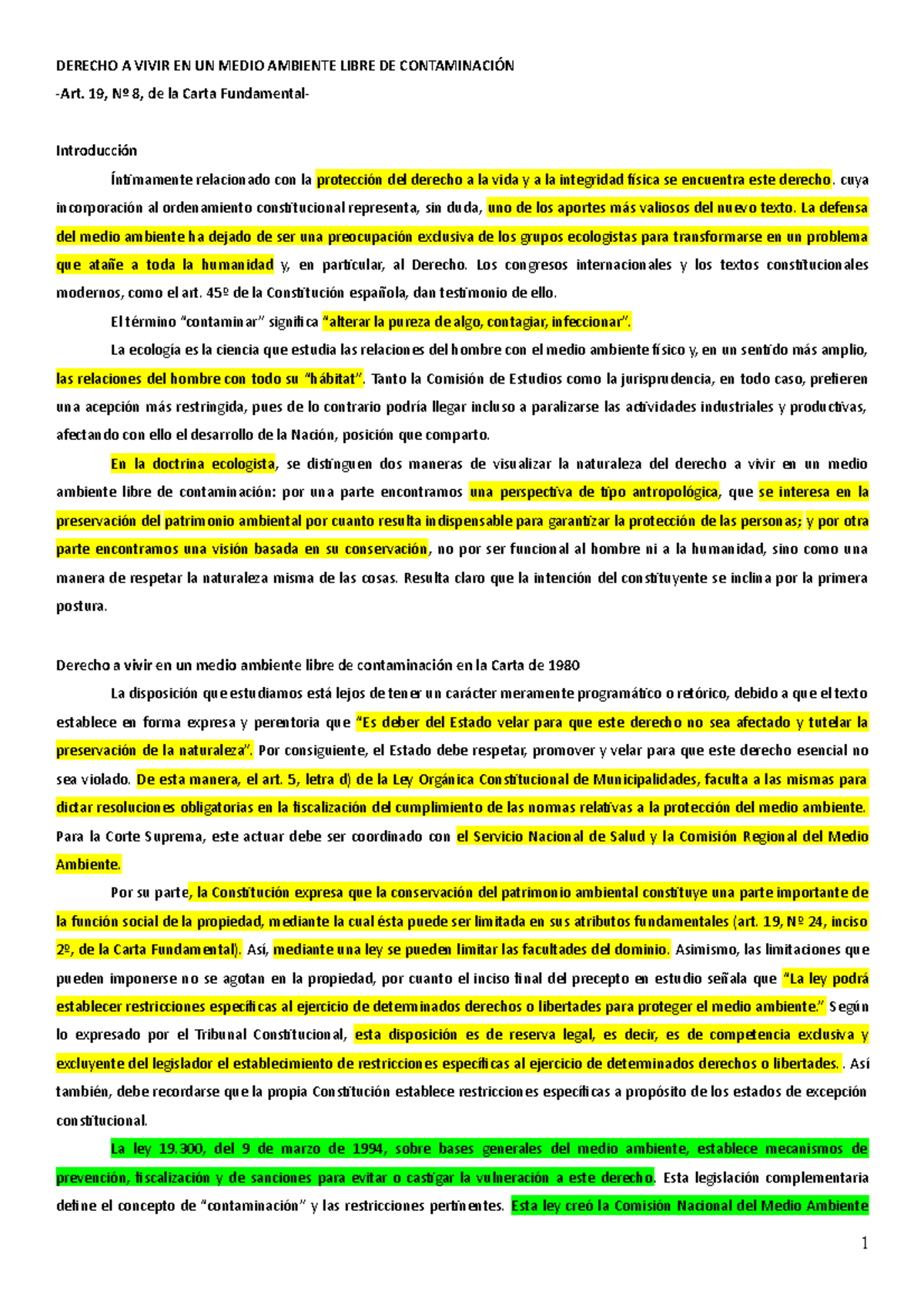 3) 8-DERE 1 20( ok) resumen - DERECHO A VIVIR EN UN MEDIO AMBIENTE ...