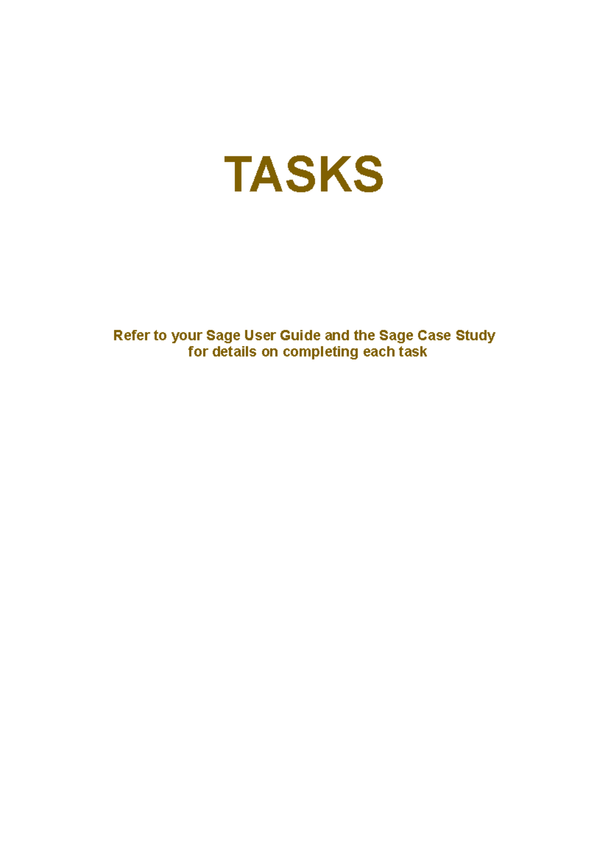 sage case study journal