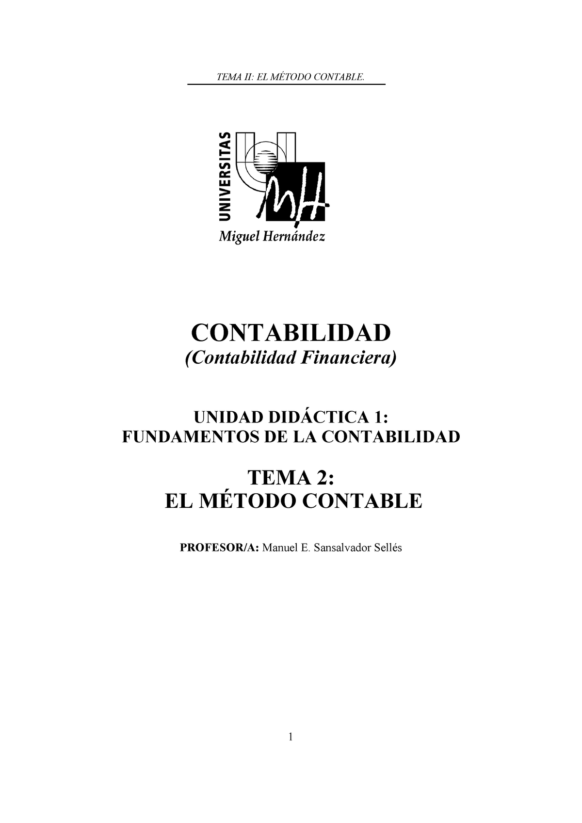 Tema02 - Hji - CONTABILIDAD (Contabilidad Financiera) UNIDAD DIDÁCTICA ...