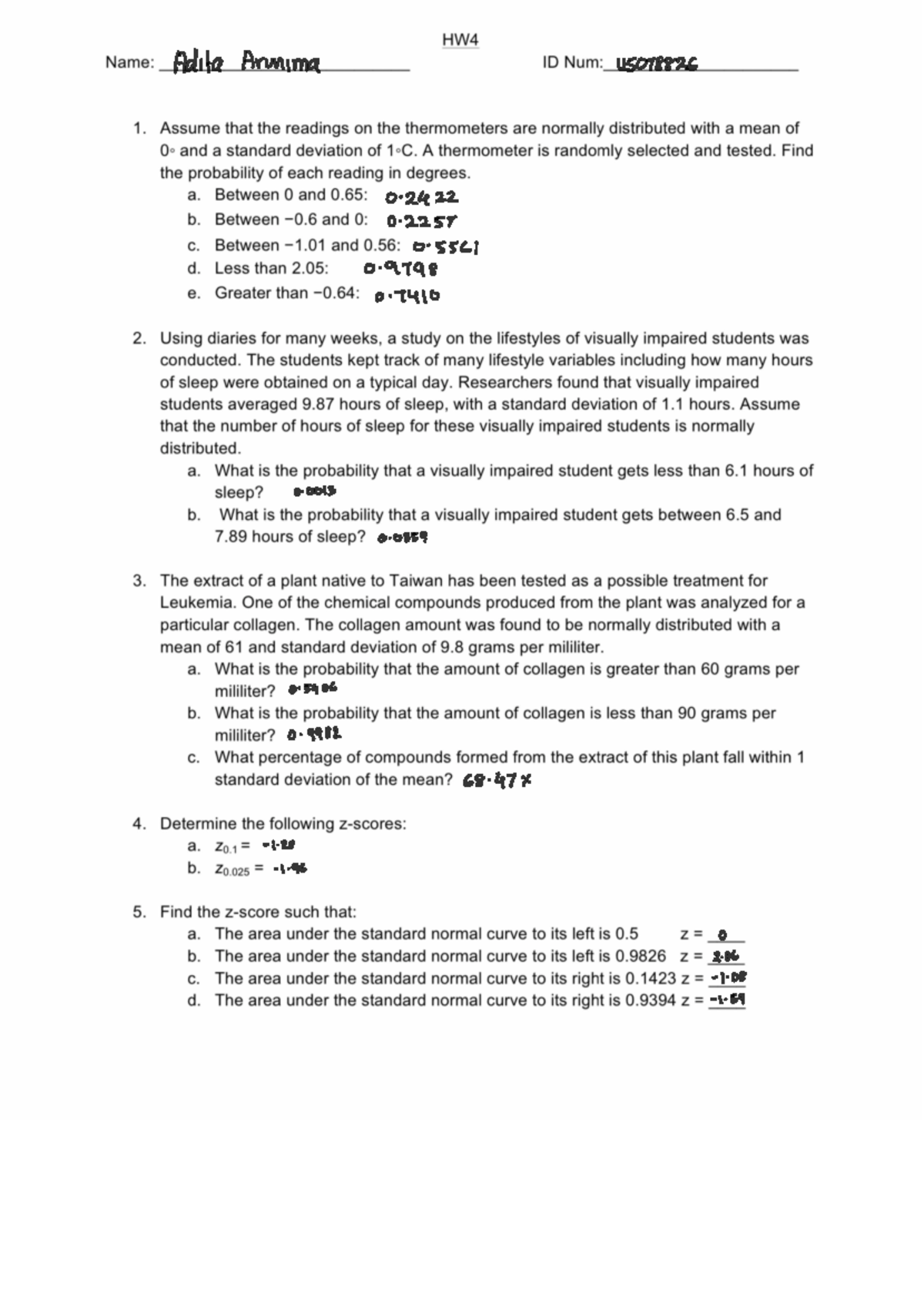 HW #4 - homework - AMS 110 - Studocu