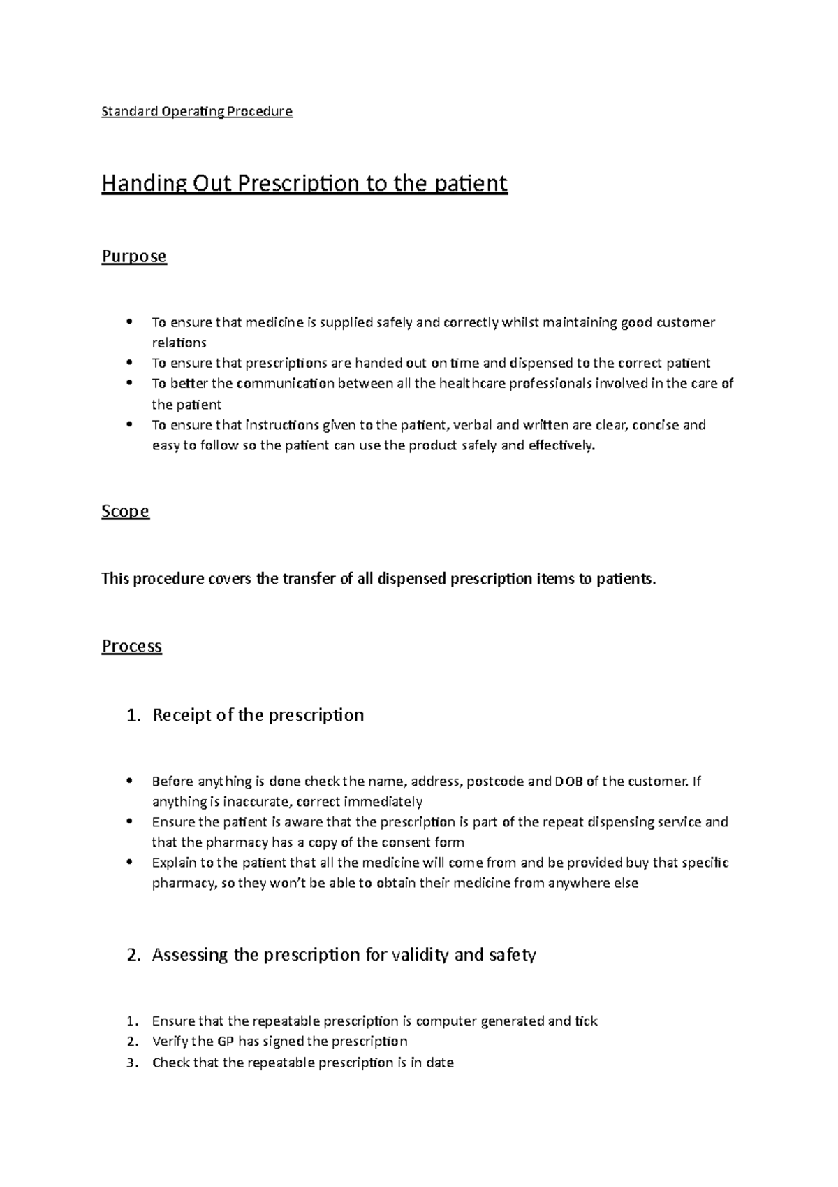 sop-for-handing-out-prescription-standard-operating-procedure-handing