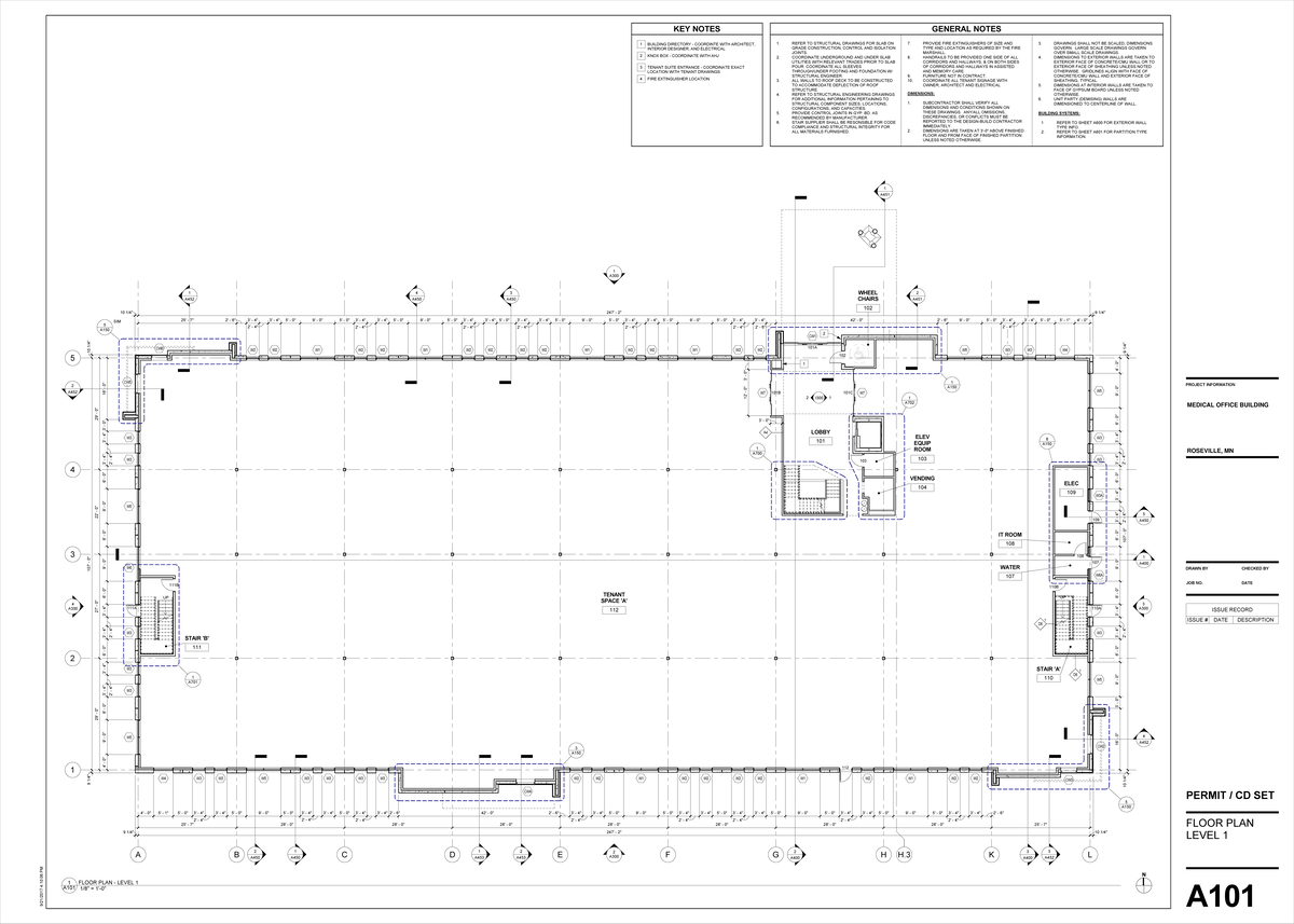 Architectural Drawings - UP UP REFER TO STRUCTURAL DRAWINGS FOR SLAB ON ...