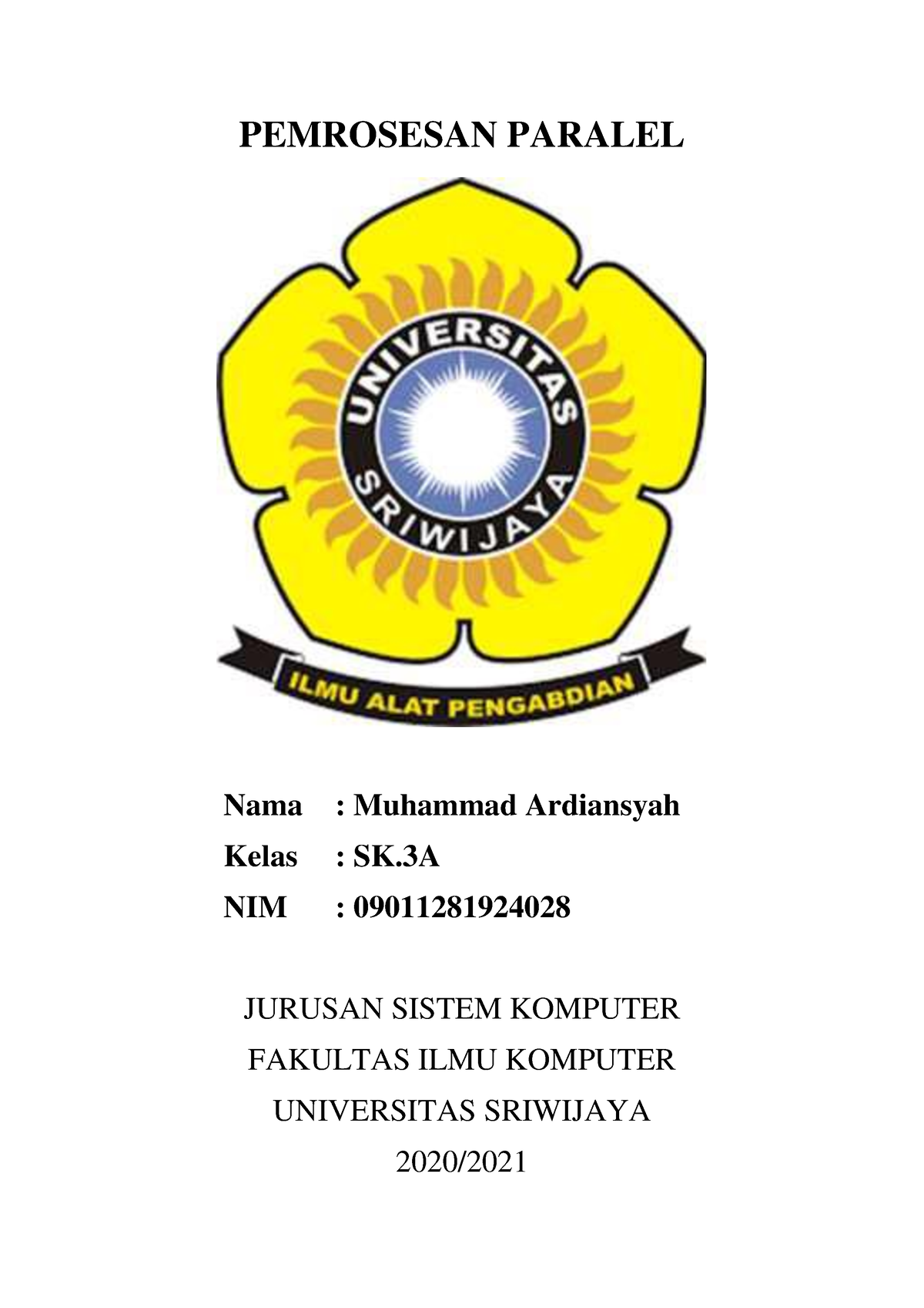 09011281924028 Muhammad Ardiansyah Tugas Proses Sistem Operasi ...