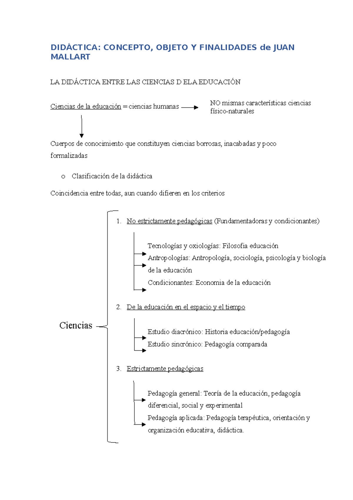 Didáctica Concepto, Objeto Y Finalidad - DIDÁCTICA: CONCEPTO, OBJETO Y ...