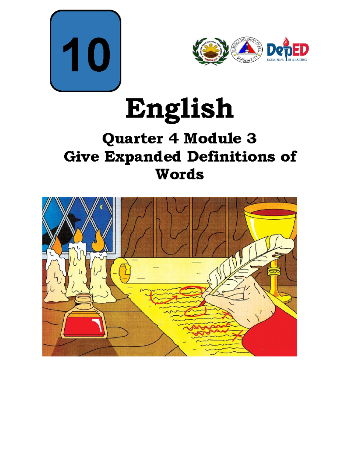 English 10 Quarter 4 - English Quarter 4 Module 3 Give Expanded ...