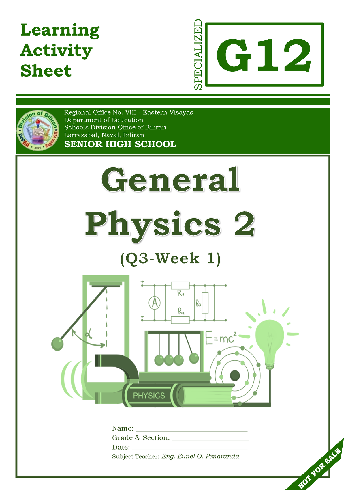 General Physics - Bachelor of Technology and Livelihood Education ...