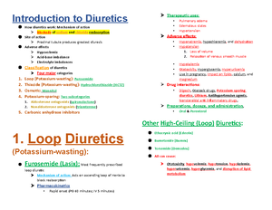 Pharmacology Study Guide for EXAM 2 - NUR2474 - Studocu