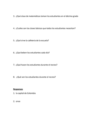 short term assignment en espanol