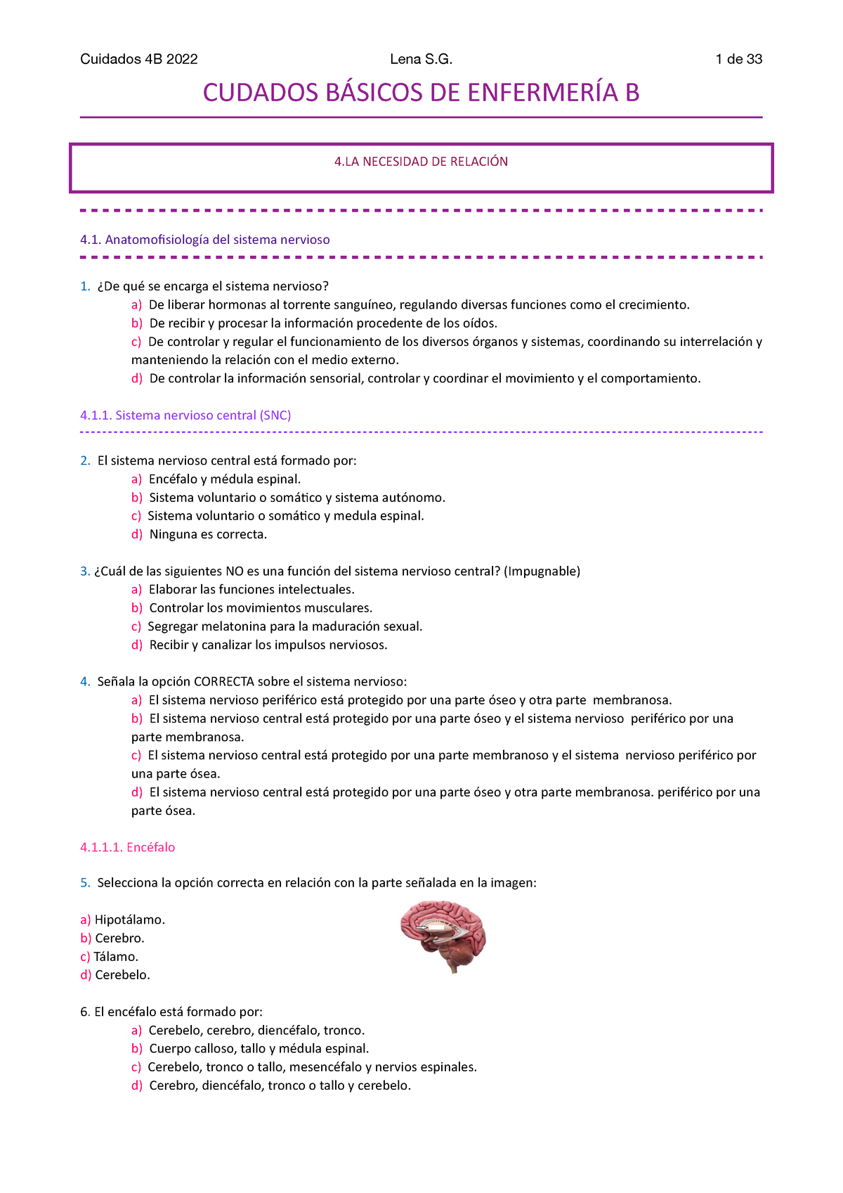 00 Bateria De Preguntas Cuidados B Respuestas En Blanco - CUDADOS ...