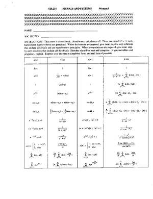 Signals Systems Sp2023 HW2 - Spring 2023 520 - Signals and Systems ...