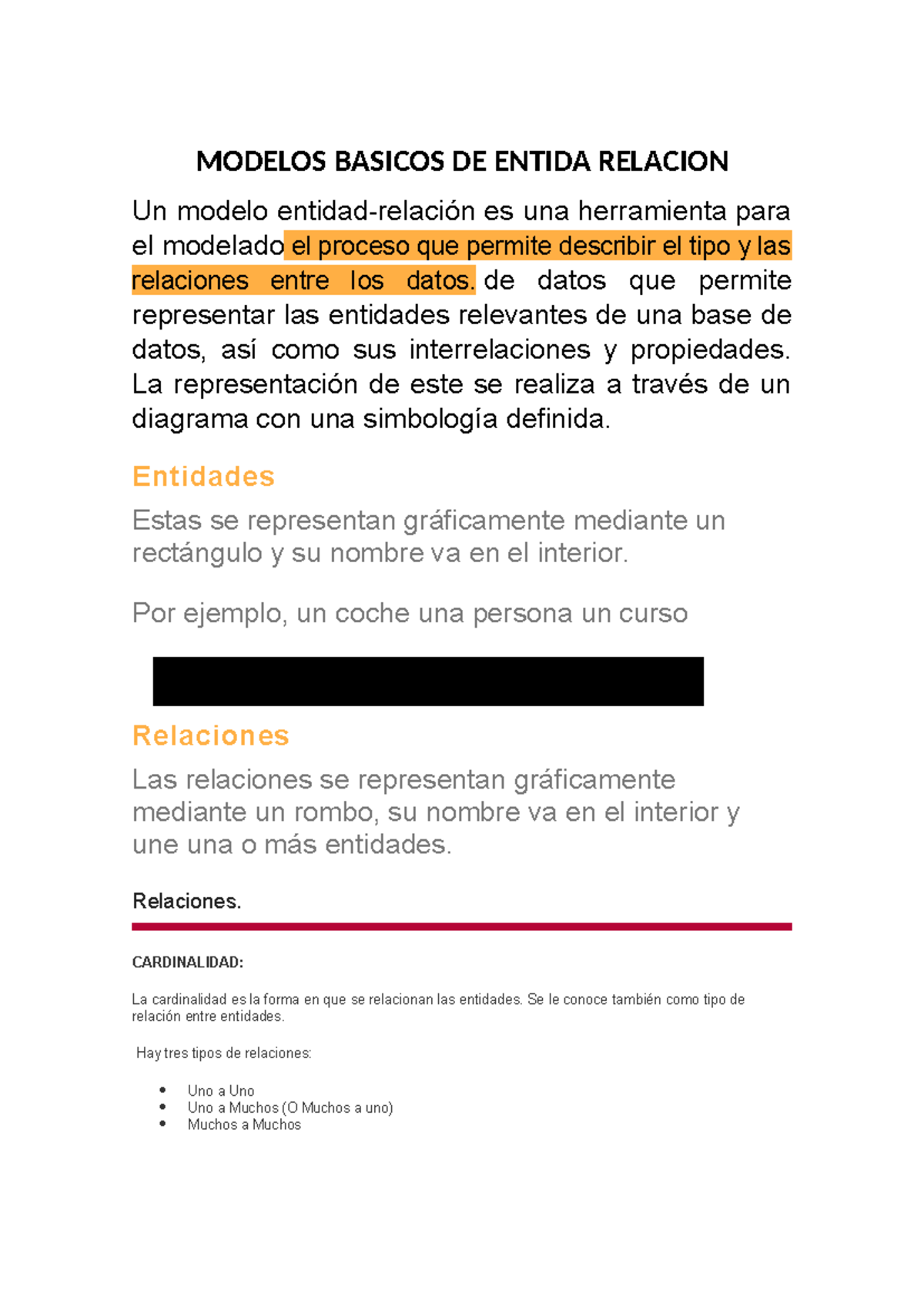 Modelos Basicos DE Entida Relacion - MODELOS BASICOS DE ENTIDA RELACION ...