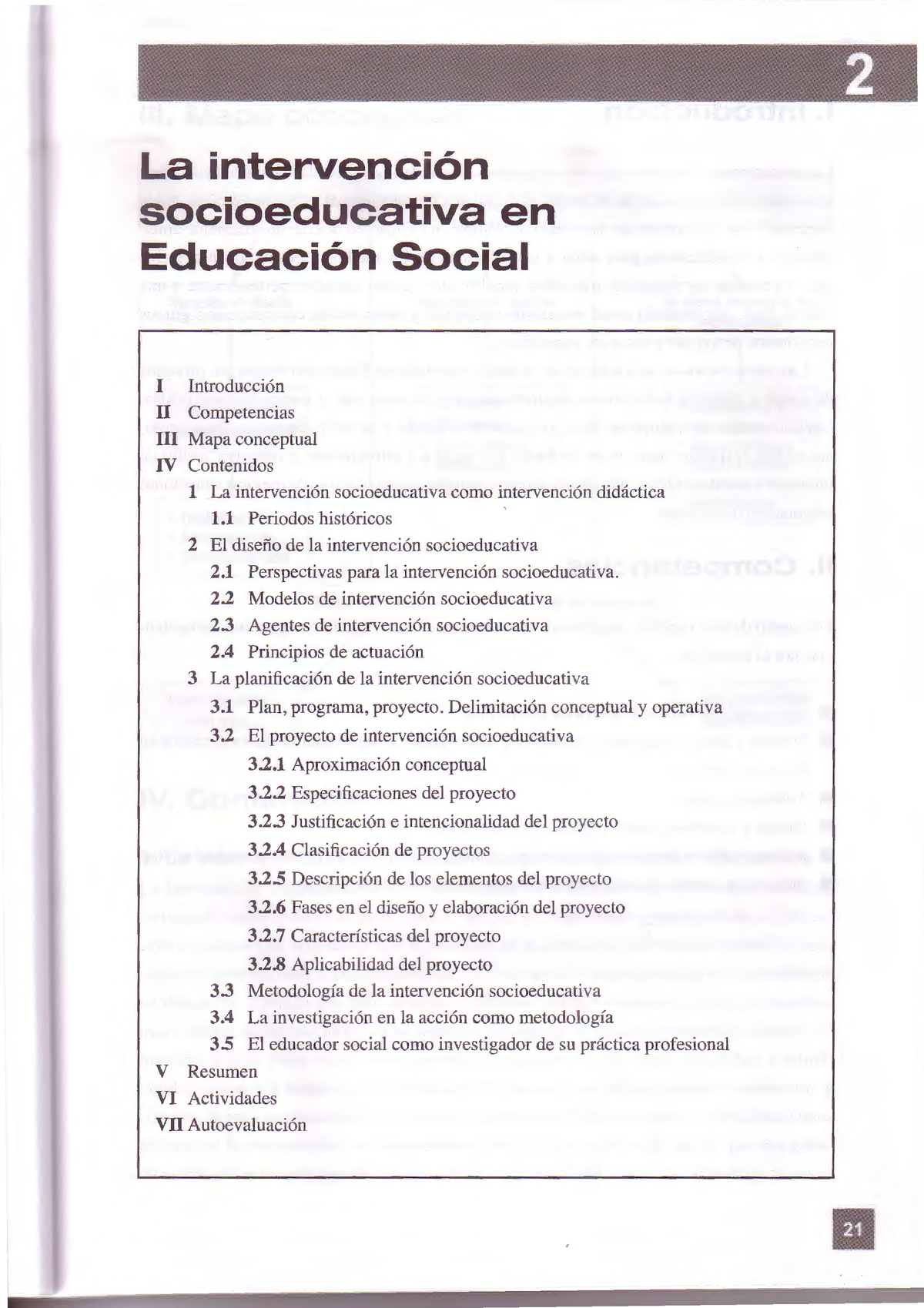 Capitulo 2- La intervencion socioeducativa en Educacion Social - La intervención  socioeducativa en - Studocu