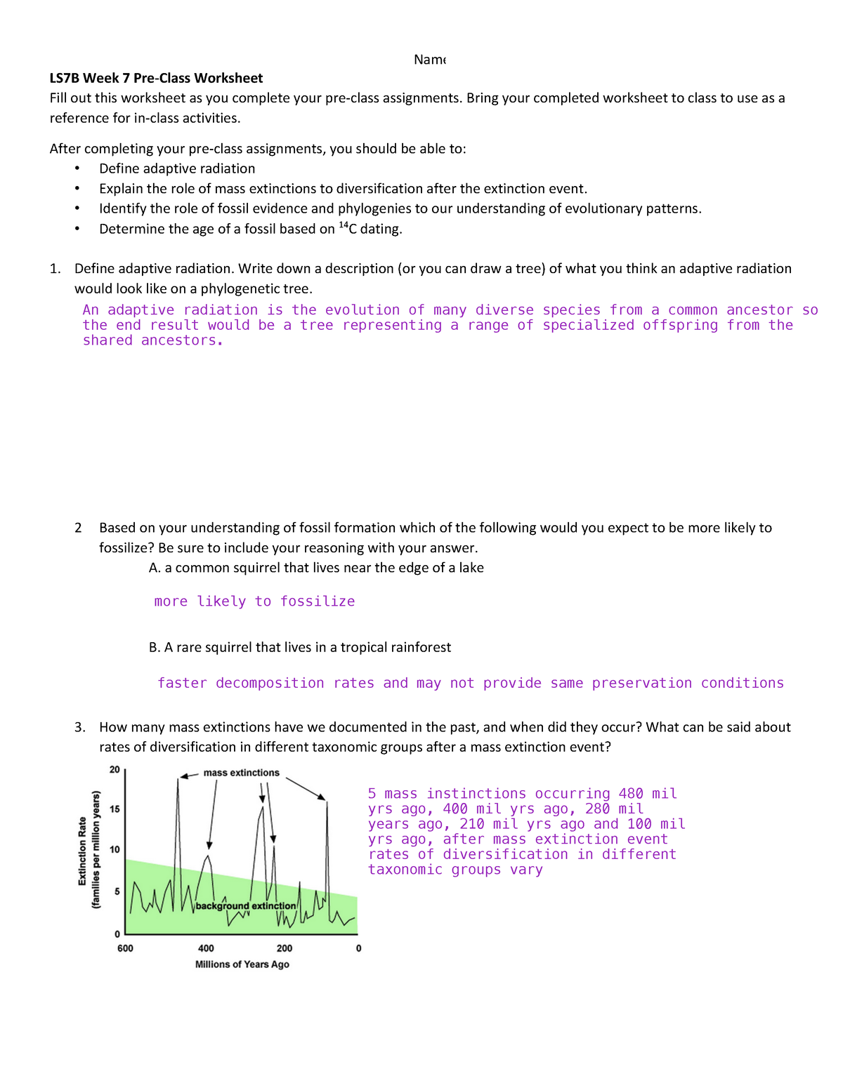 LS7B Week 7 Pre-Class Reading Guide 2 - Name