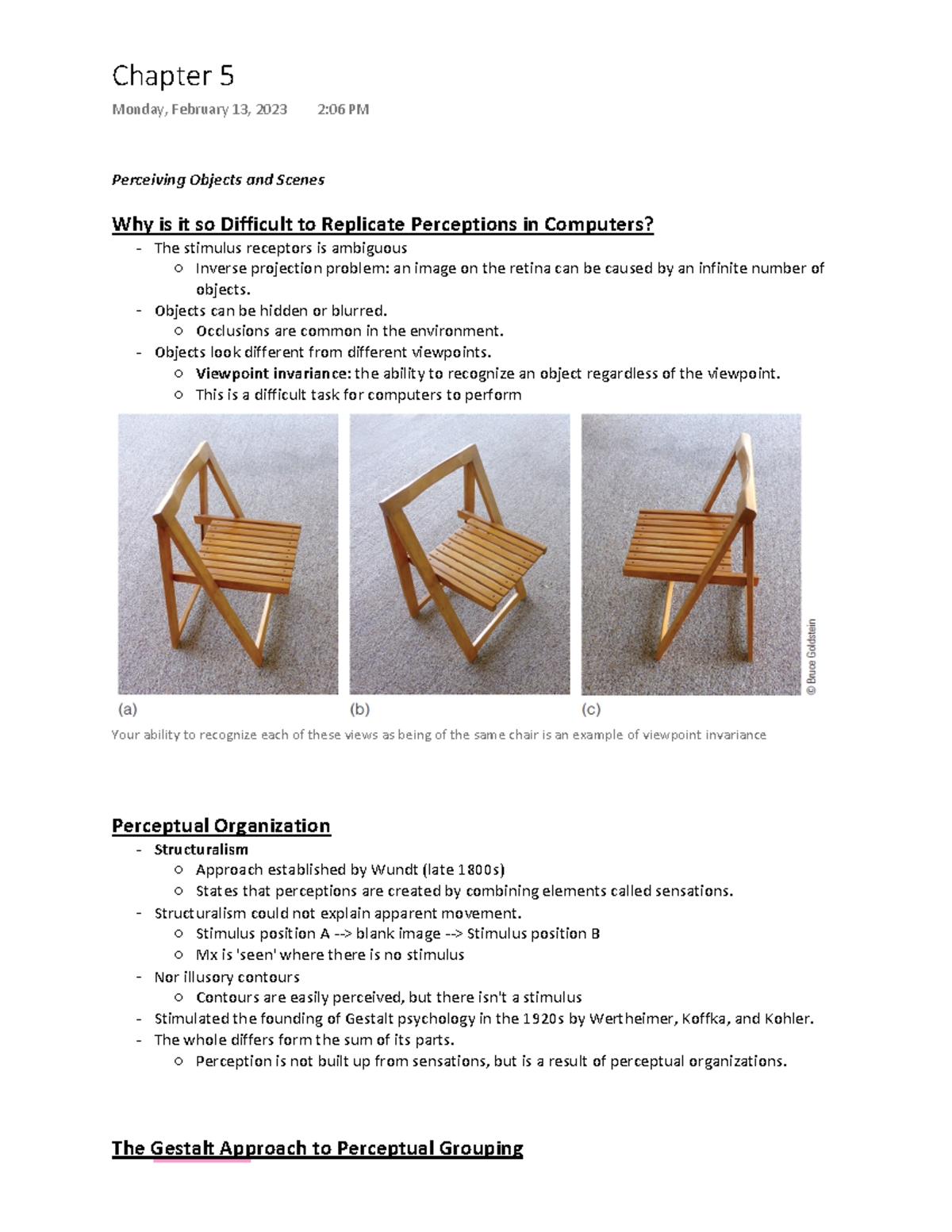 Perceiving Objects and Scenes - - Objects can be hidden or blurred ...