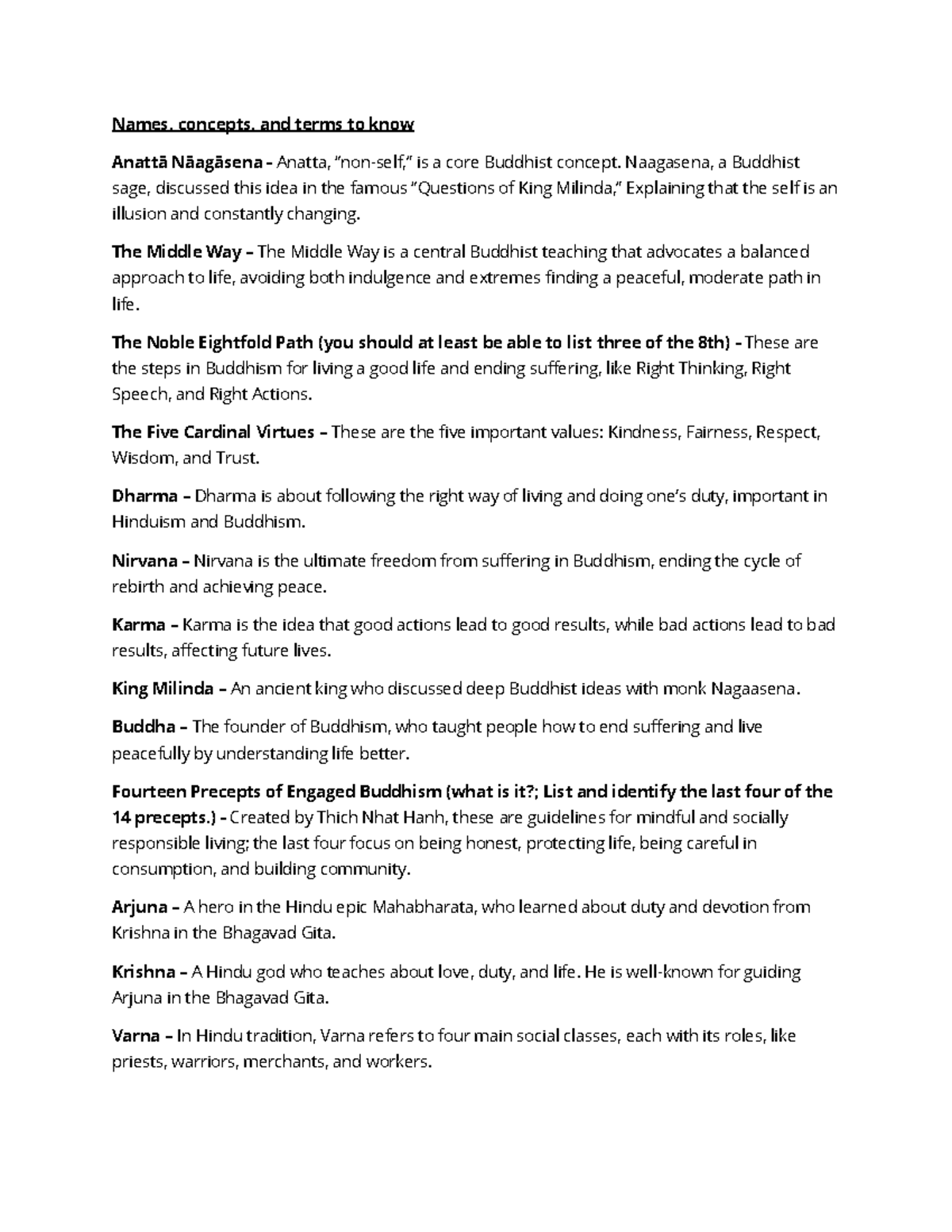 Philosophy Exam 2 Study Guide Nelson Maldonado-Torres - Names, concepts ...