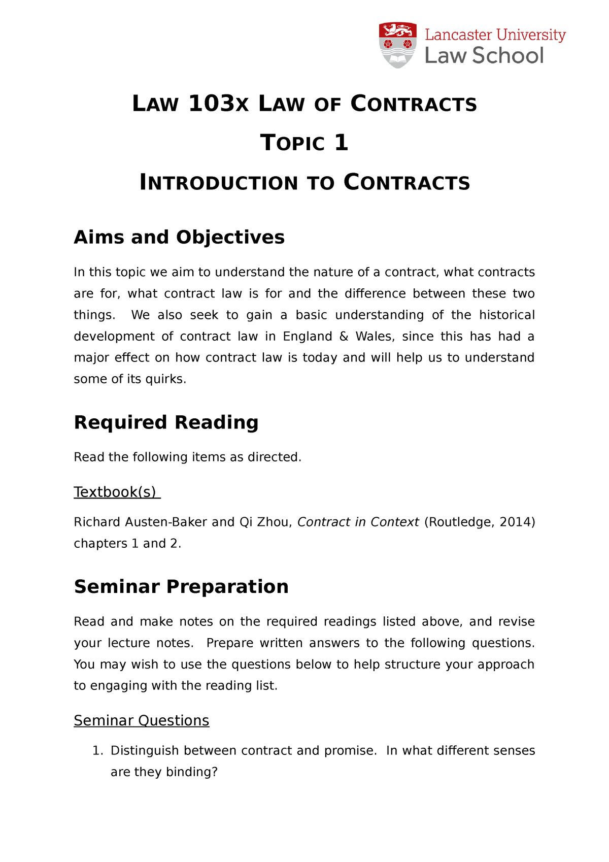 research paper topics for contract law