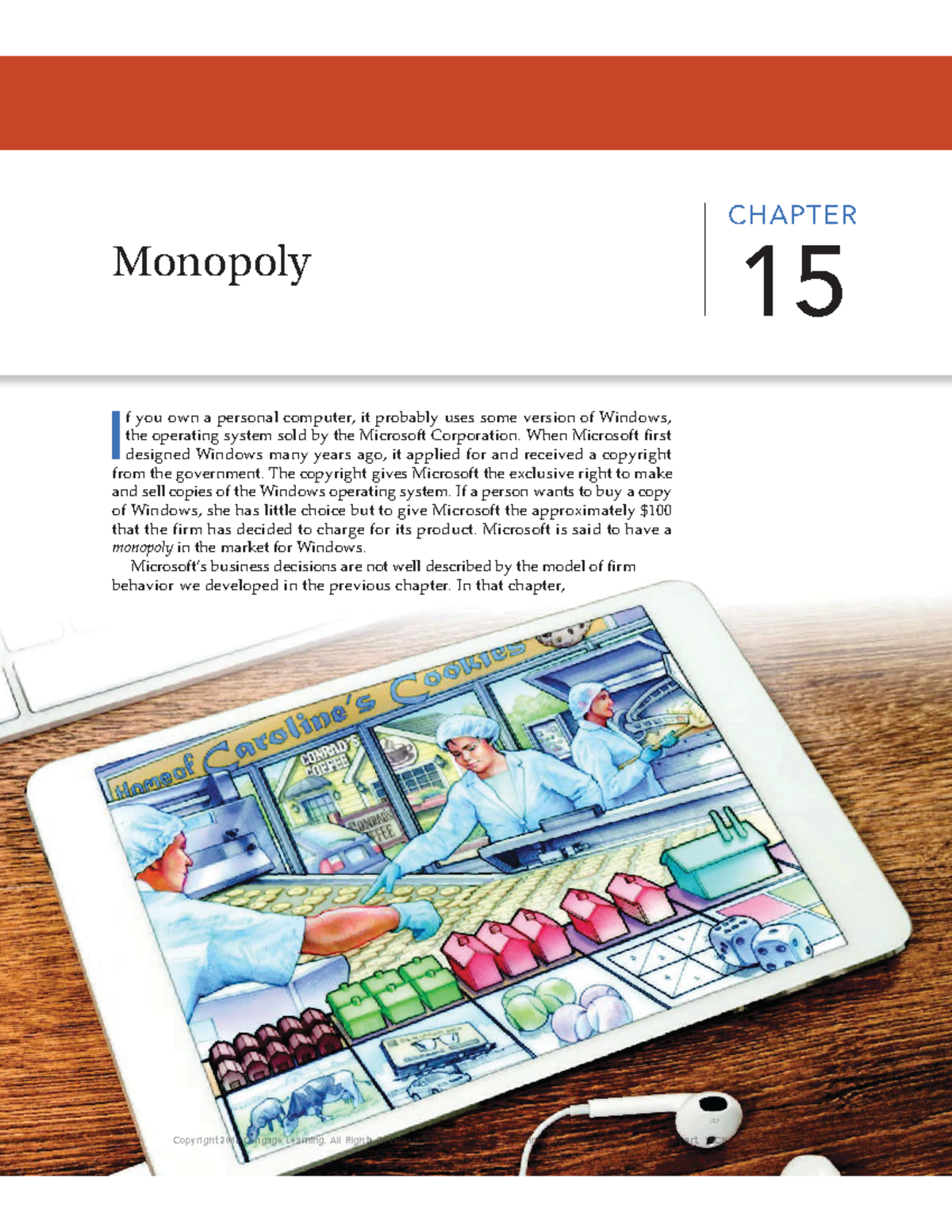 09. Chapter 15. Monopoly - Monopoly CHAPTER 15 I f you own a personal ...