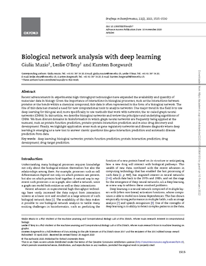 Complex network -the key to systems biology - See discussions, stats ...