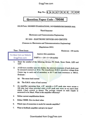 3rd Sem EDC Unit 1 - Edc Notes..EC3353 - WEBSITE: Eduengineering Best ...