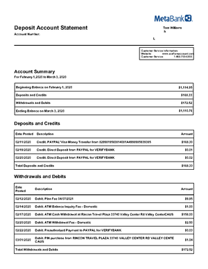 Ace flare account by metabank - rmdase