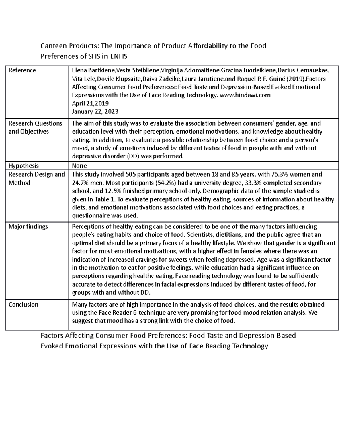 Canteen Products bbb Canteen Products The Importance of Product