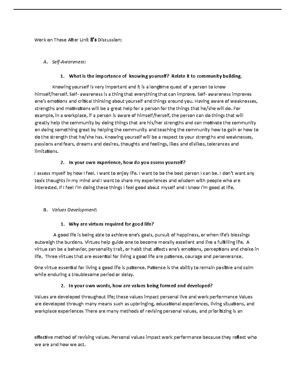 BSTM 1 B NSTP Unit 8 - Lecture Notes - Work On These After Unit 8’s ...