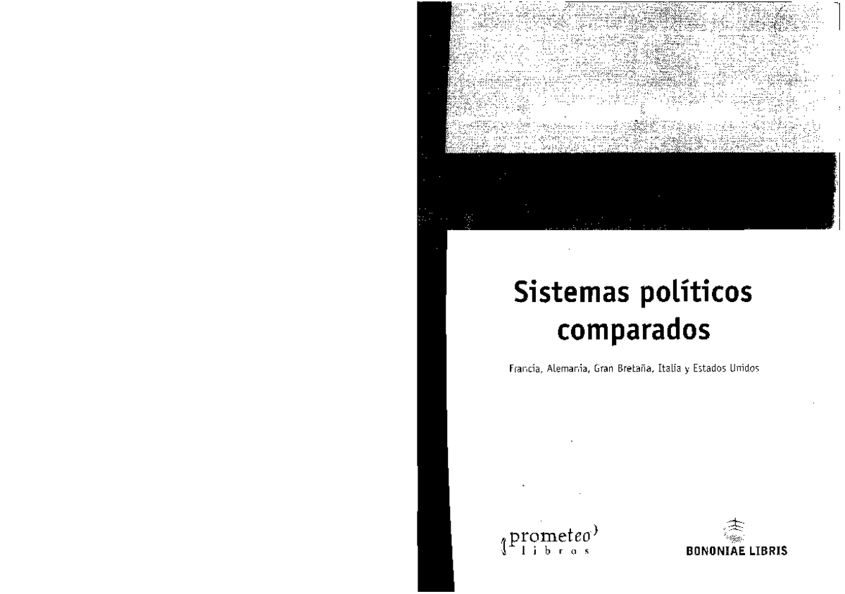 Sistemas Politicos Comparados-gianfranco Pasquino - Sistemas Políticos ...