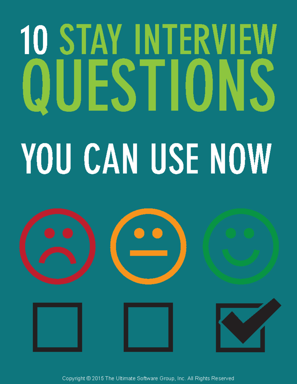 10 Stay Interview Questions - 10 Stay Interview Questions You Can Use 