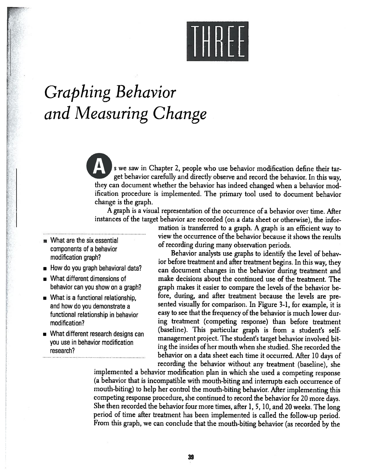 Graphing Behavior and Measuring Change - Social philosophy - Studocu