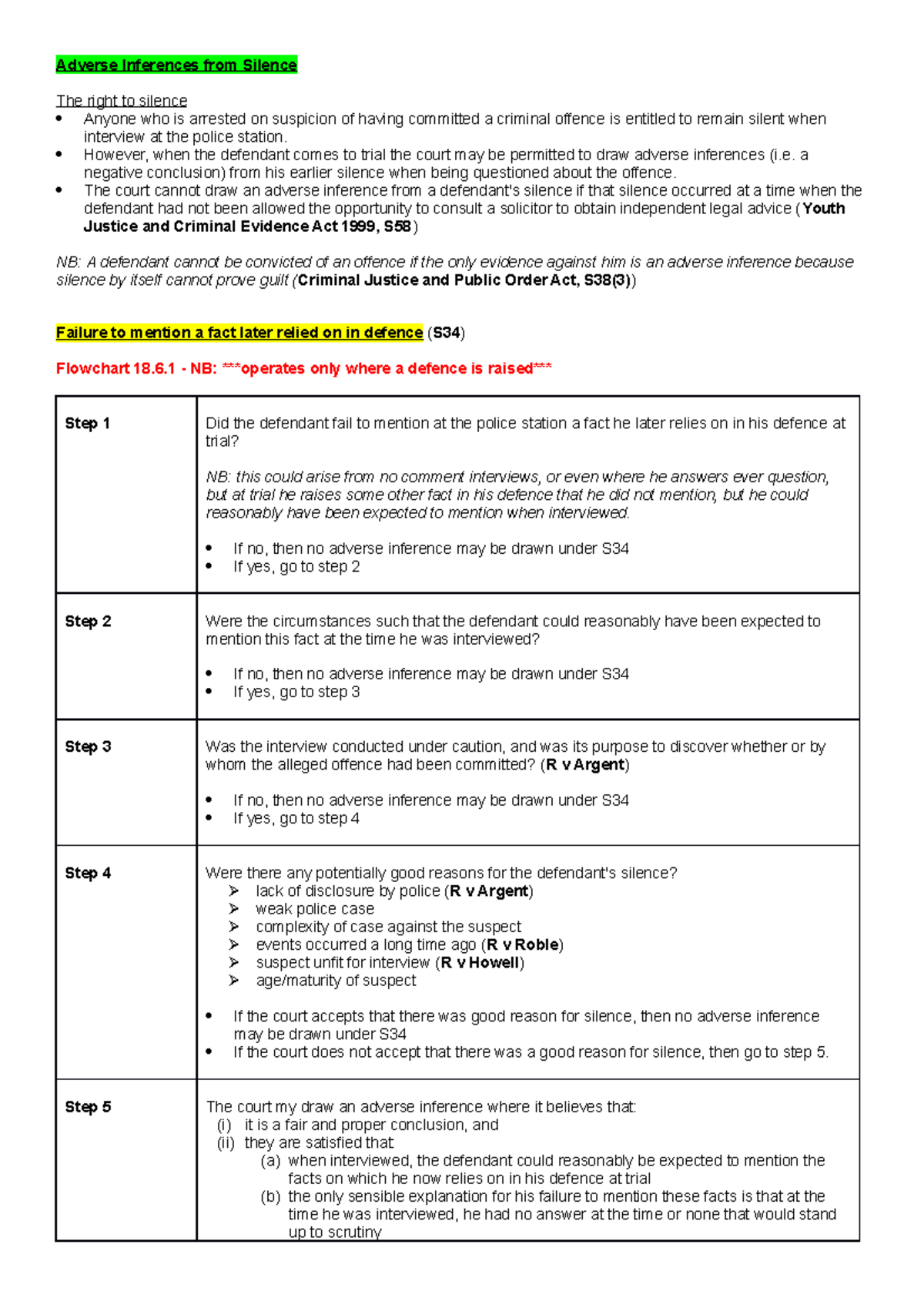 4-adverse-inferences-from-silence-at-interview-adverse-inferences