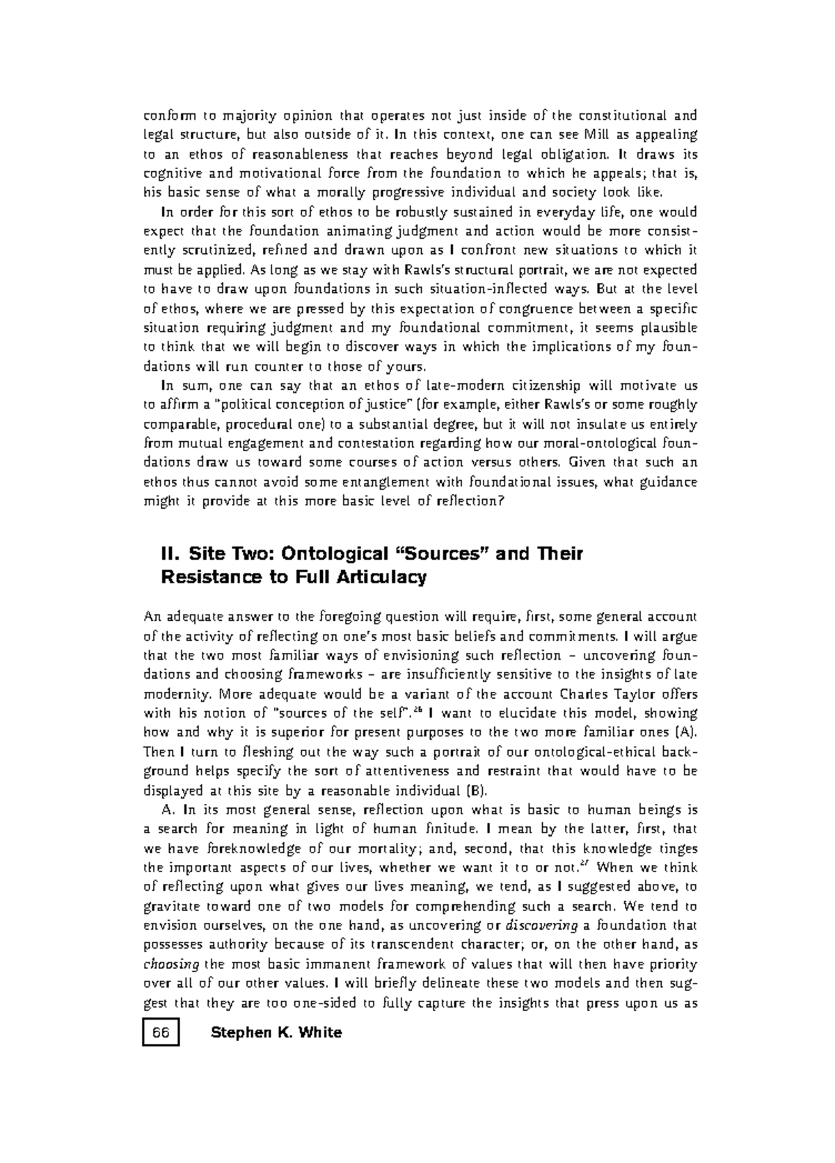 Contemporary debates in political philosophy 28 - conform to majority ...