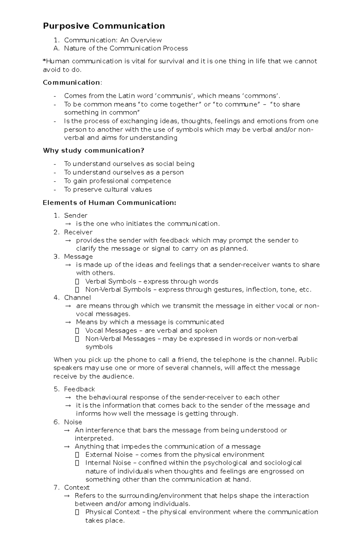 My Learnings in Purposive Communication - Purposive Communication ...