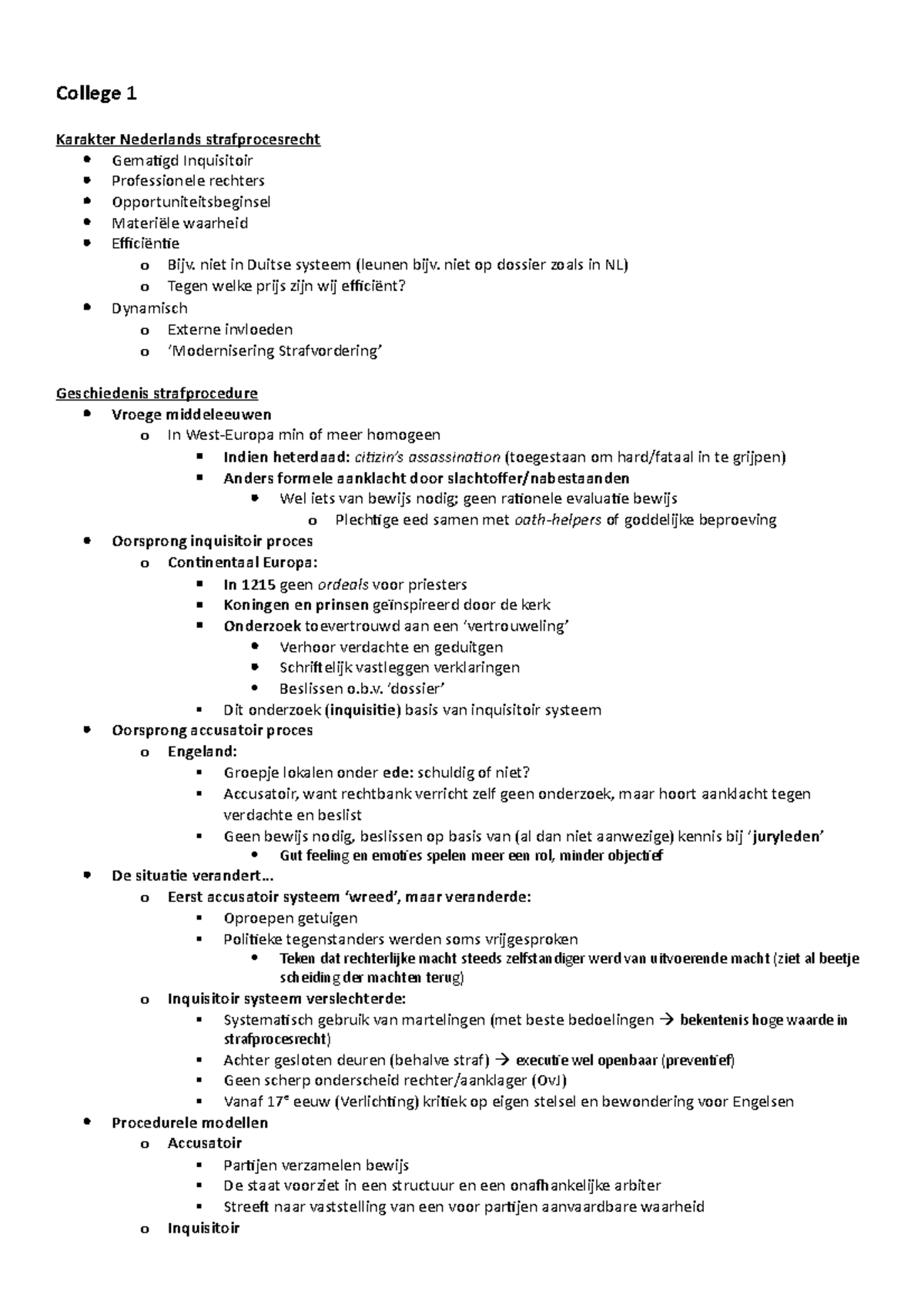 College 1 verdieping materieel sr - College 1 Karakter Nederlands ...