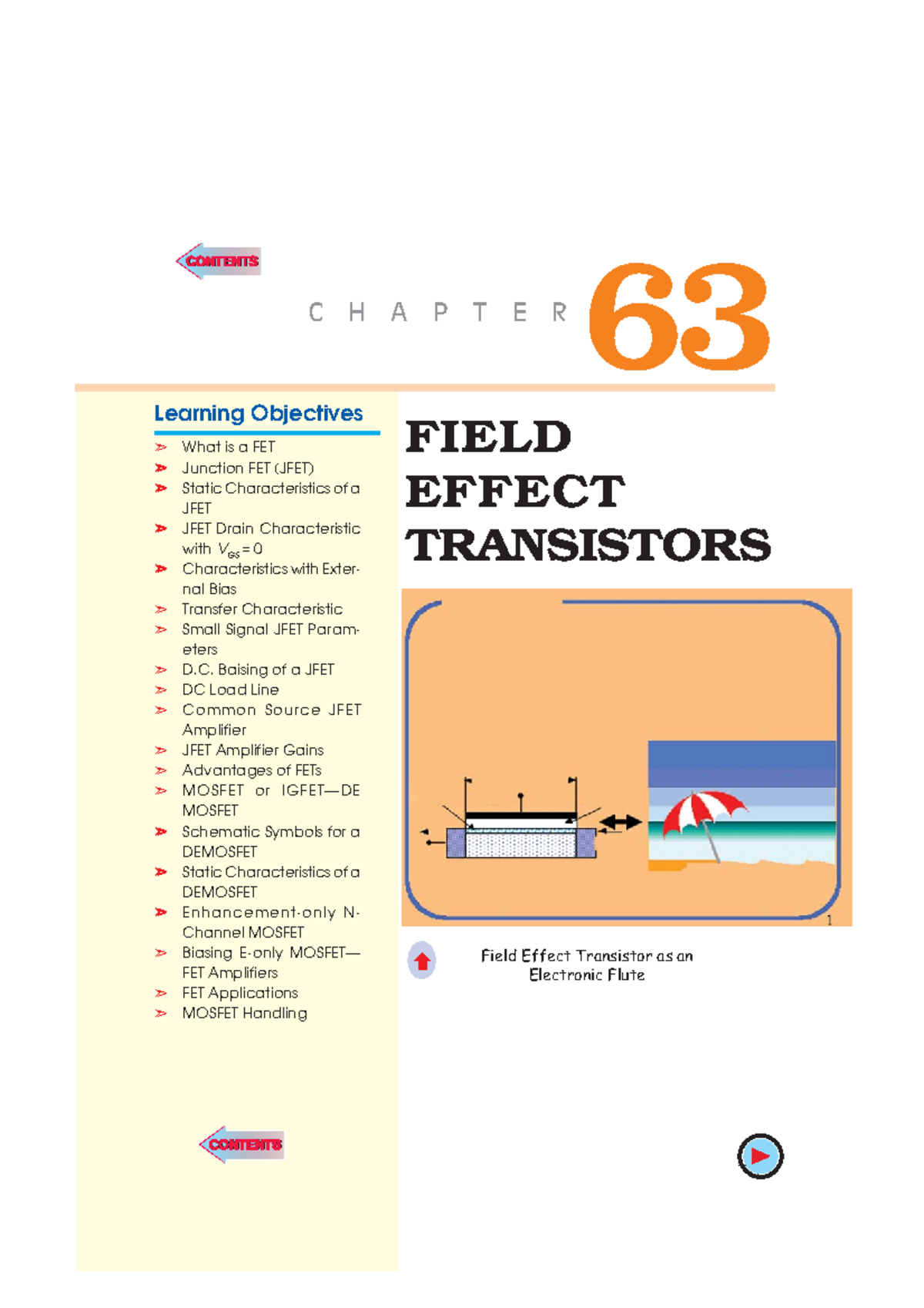 Notes Chpt 63 FETs - adfafd - FIELD EFFECT TRANSISTORS 63 C H A P T E R ...