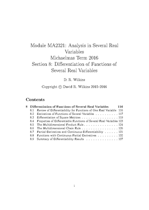 Homework 204 Set03 - Differentiation of Functions of Several Variables ...