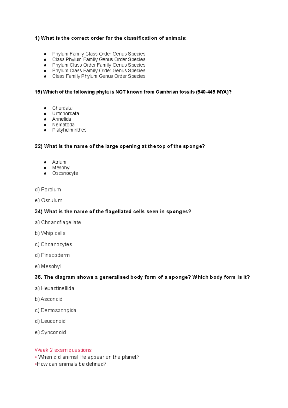 sample-practice-exam-what-is-the-correct-order-for-the-classification