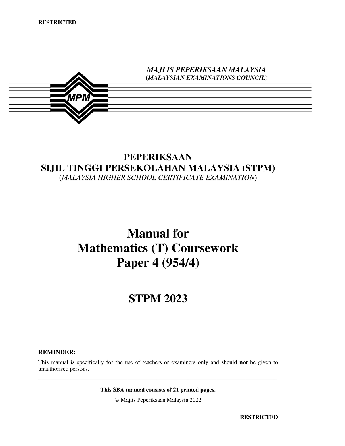 math t assignment sem 1