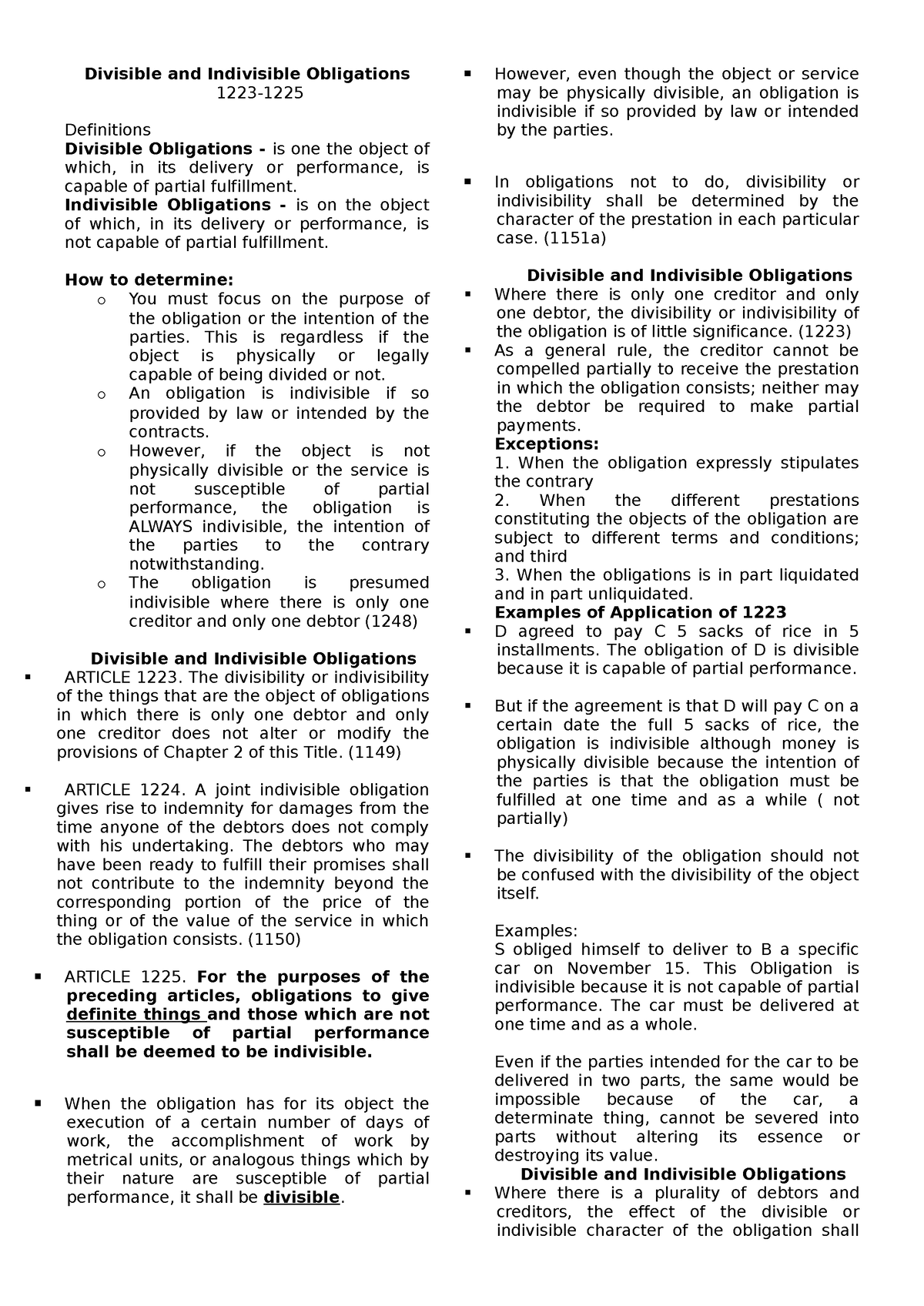 comlaw-notes-1223-1230-nice-divisible-and-indivisible-obligations