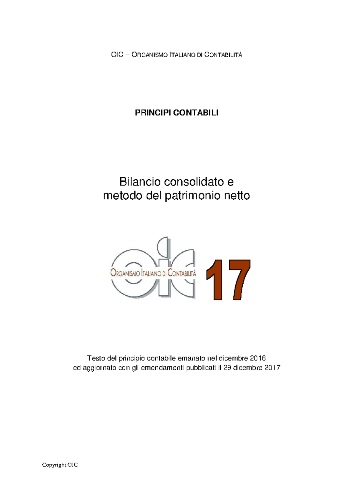 2017-12-OIC-17-Bilancio-Consolidato-e-Metodo-del-PN (da Pg 150 ...