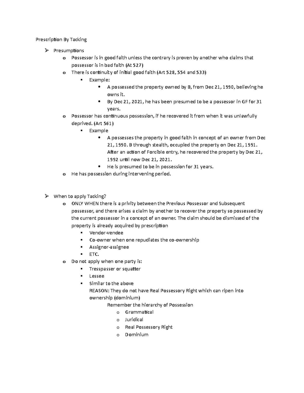 Prescription By Tacking: Formula By J. Paras - Prescription By Tacking ...